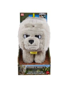 Peluche Sonoro Dennis el Lobo 20 cm - Minecraft 2