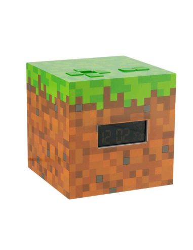 Despertador Bloque de Hierba - Minecraft
