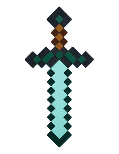 Lámpara Espada de Diamante 40 cm - Minecraft