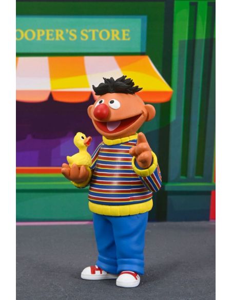 Figura Ernie Toony Classics 15 cm - Barrio Sésamo