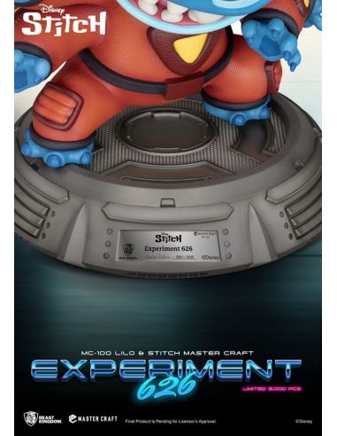 Estatua Stitch Master Craft 39 cm - Lilo & Stitch
