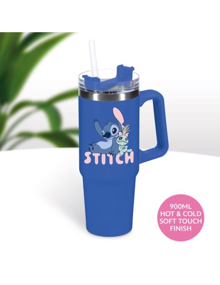 Vaso Tumbler Stitch Azul - Lilo & Stitch