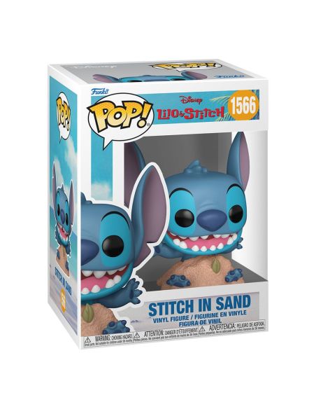 Figura Stitch in Sand POP! Vinyl 9 cm - Lilo & Stitch