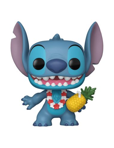 Figura Luau Stitch POP! Vinyl 9 cm - Lilo & Stitch