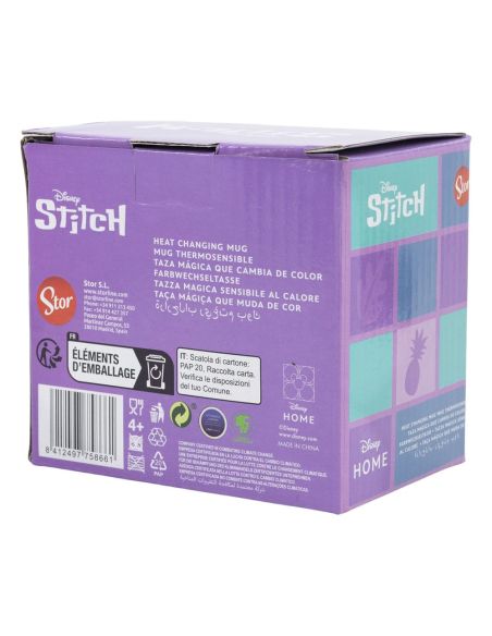 Taza Stitch Sensitiva al Calor 325ml - Lilo & Stitch
