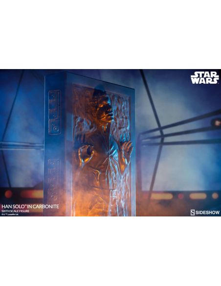 Figura Han Solo en Carbonita 1/6 - Star Wars 38 cm