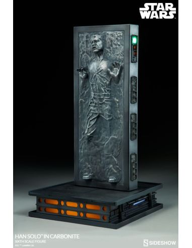 Figura Han Solo en Carbonita 1/6 - Star Wars 38 cm
