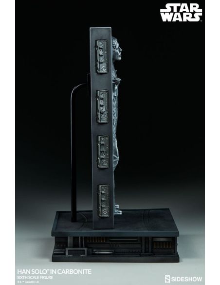 Figura Han Solo en Carbonita 1/6 - Star Wars 38 cm