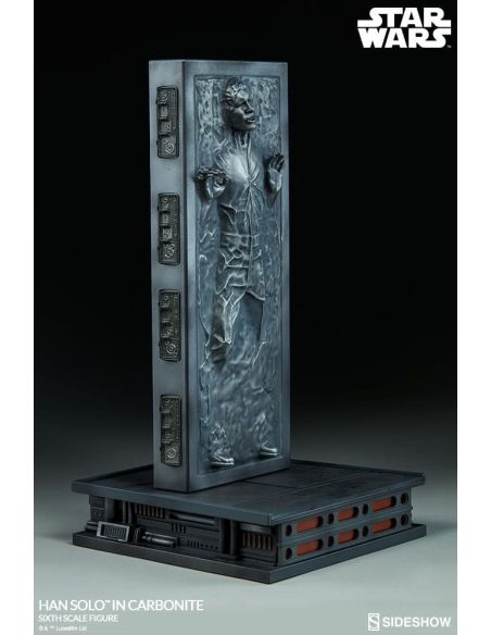 Figura Han Solo en Carbonita 1/6 - Star Wars 38 cm