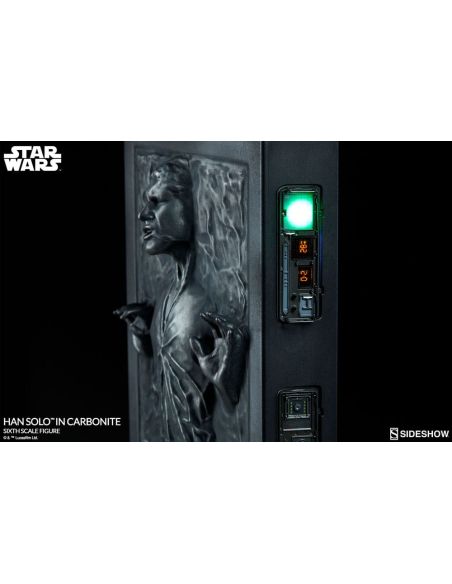 Figura Han Solo en Carbonita 1/6 - Star Wars 38 cm