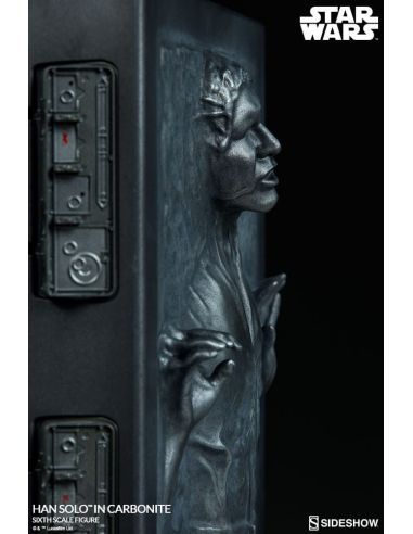 Figura Han Solo en Carbonita 1/6 - Star Wars 38 cm