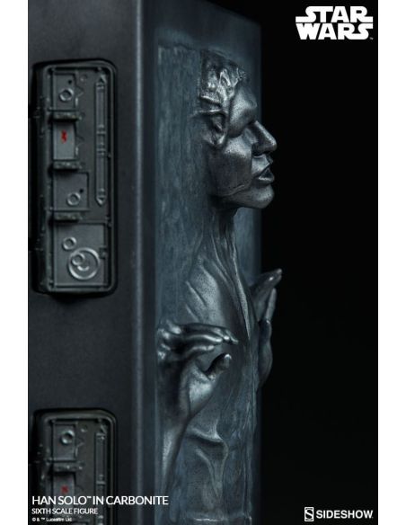 Figura Han Solo en Carbonita 1/6 - Star Wars 38 cm