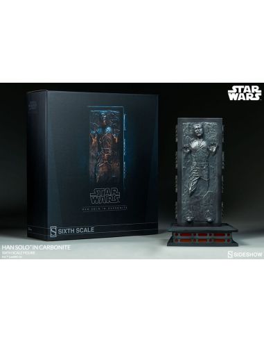 Figura Han Solo en Carbonita 1/6 - Star Wars 38 cm
