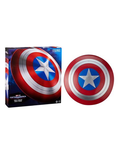 Escudo Premium Marvel Legends 60 cm - Capitán América: Un Nuevo Mundo
