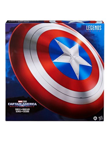 Escudo Premium Marvel Legends 60 cm - Capitán América: Un Nuevo Mundo