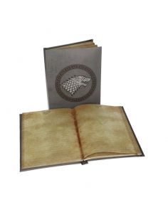 Libreta con luz Casa Stark - Juego de Tronos