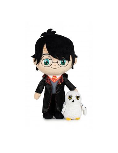 Peluche Harry y Hedwig 29cm - Harry Potter