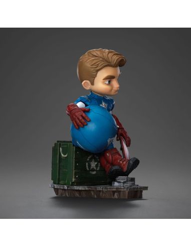 Figura Captain America Mini Co. PVC 14 cm - Avengers Infinity Saga