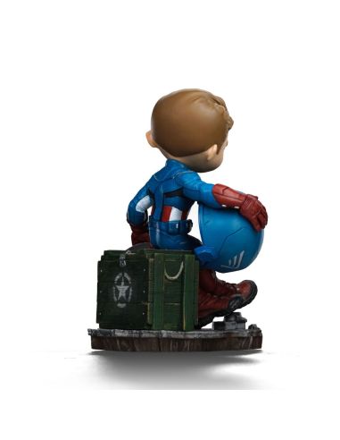 Figura Captain America Mini Co. PVC 14 cm - Avengers Infinity Saga