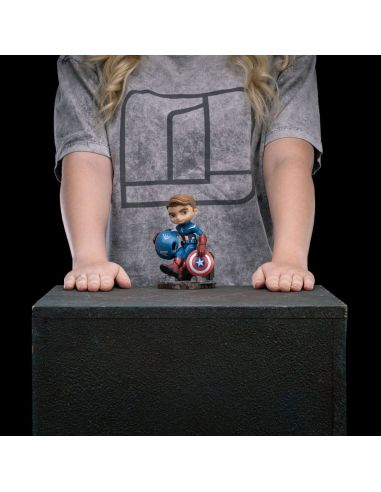 Figura Captain America Mini Co. PVC 14 cm - Avengers Infinity Saga