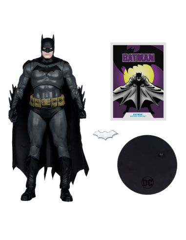Figura Batman (Gold Label) 18cm - Batman Año Uno DC Multiverse