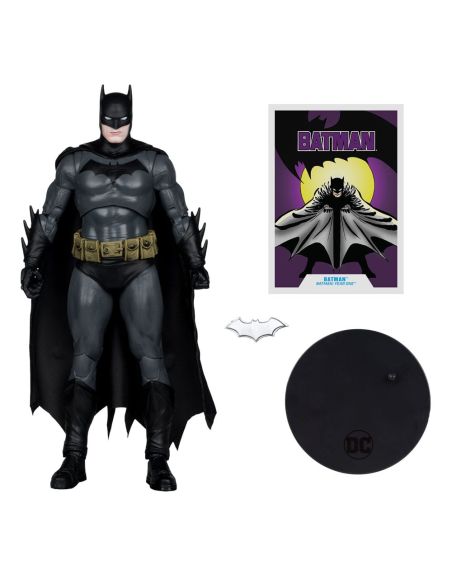 Figura Batman (Gold Label) 18cm - Batman Año Uno DC Multiverse
