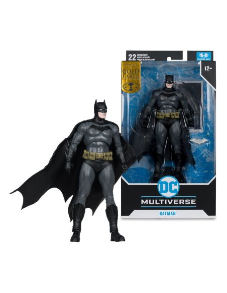 Figura Batman (Gold Label) 18cm - Batman Año Uno DC Multiverse
