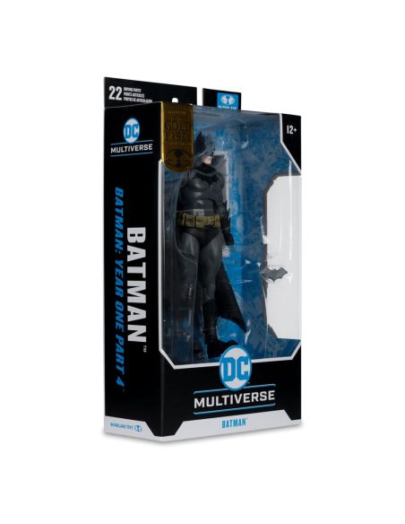 Figura Batman (Gold Label) 18cm - Batman Año Uno DC Multiverse