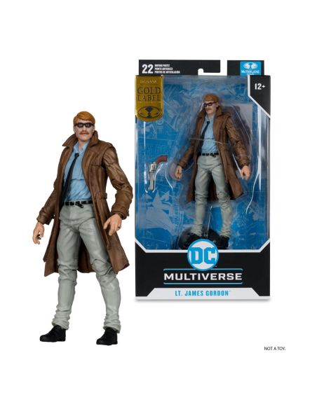 Figura Lt. James Gordon (Gold Label) 18 cm - Batman Year One (Part 4) DC Multiverse