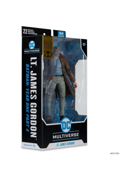 Figura Lt. James Gordon (Gold Label) 18 cm - Batman Year One (Part 4) DC Multiverse