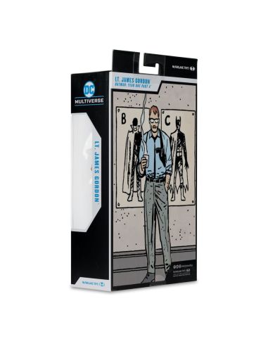 Figura Lt. James Gordon (Gold Label) 18 cm - Batman Year One (Part 4) DC Multiverse