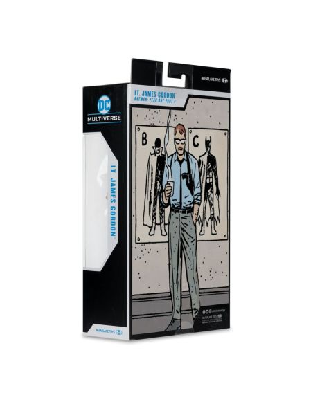 Figura Lt. James Gordon (Gold Label) 18 cm - Batman Year One (Part 4) DC Multiverse