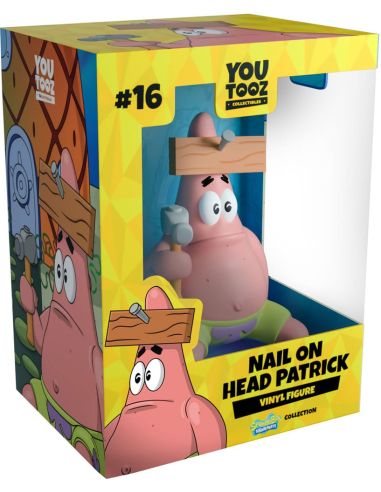 Figura Patricio Estrella Nail on Head 10 cm - Bob Esponja