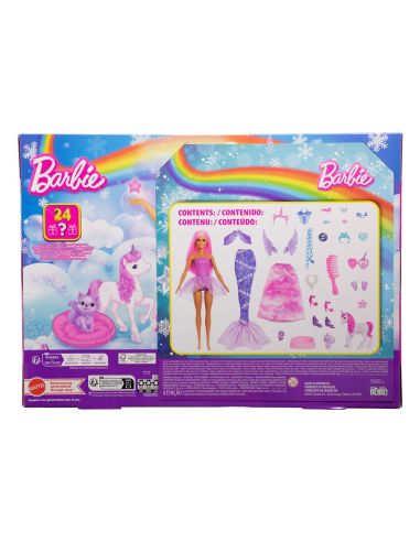 Calendario de Adviento con Muñeca Fantasy - Barbie