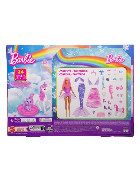 Calendario de Adviento con Muñeca Fantasy - Barbie
