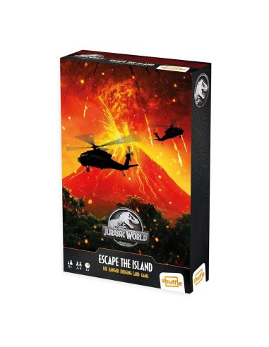 Juego de Cartas Jurassic World Shuffle – Escape The Island