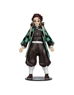 Figura de Tanjiro Kamado con Caja de Nezuko – Demon Slayer Temporada 3 (18 cm)