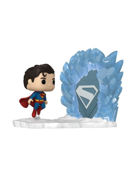 Figura Funko POP! Moments Superman y Fortaleza de la Soledad 9 cm - Superman (2025)