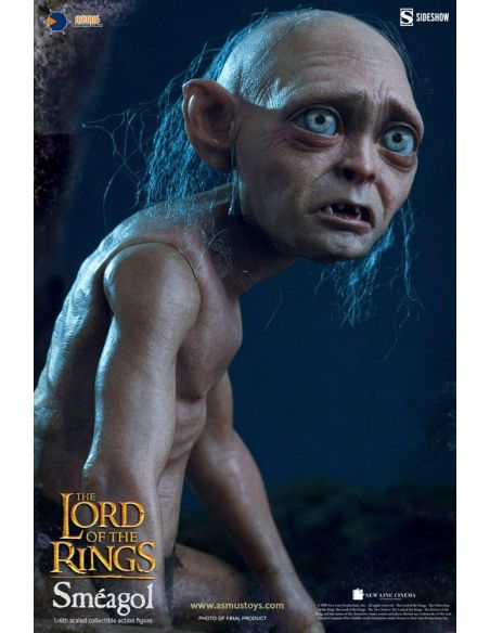 Figura El Señor de los Anillos Sméagol 20 cm - Escala 1/6