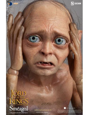 Figura El Señor de los Anillos Sméagol 20 cm - Escala 1/6