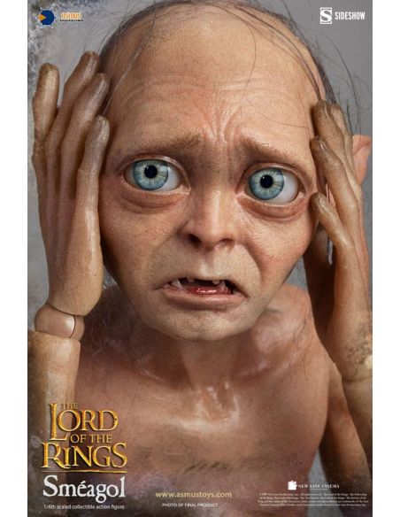 Figura El Señor de los Anillos Sméagol 20 cm - Escala 1/6