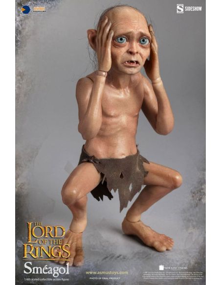 Figura El Señor de los Anillos Sméagol 20 cm - Escala 1/6