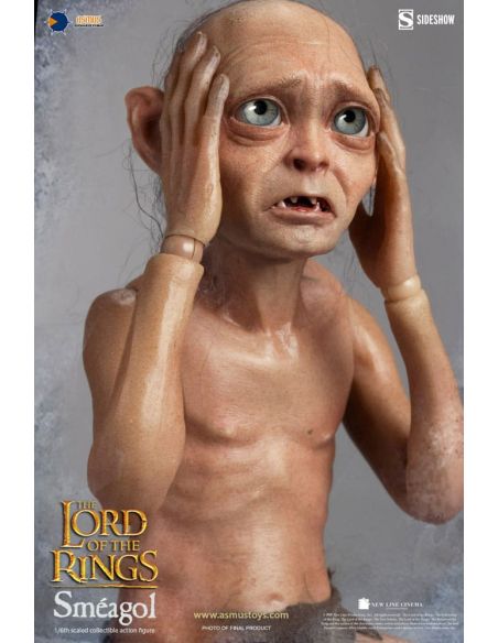 Figura El Señor de los Anillos Sméagol 20 cm - Escala 1/6