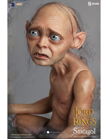 Figura El Señor de los Anillos Sméagol 20 cm - Escala 1/6