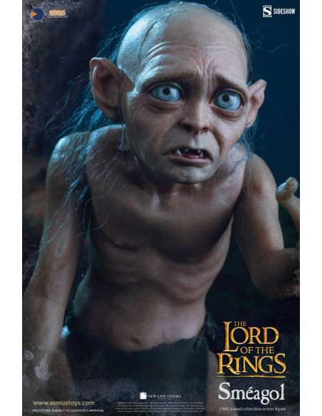 Figura El Señor de los Anillos Sméagol 20 cm - Escala 1/6