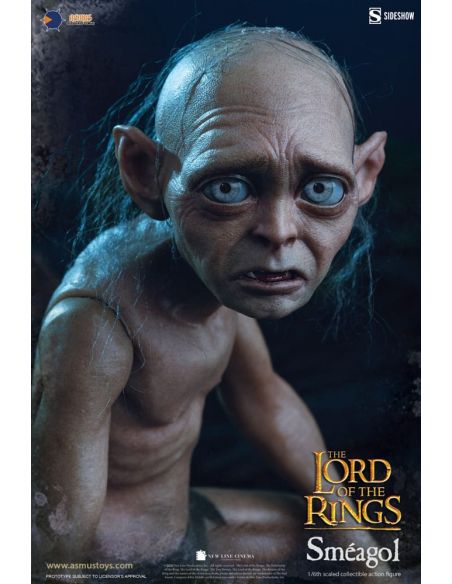 Figura El Señor de los Anillos Sméagol 20 cm - Escala 1/6