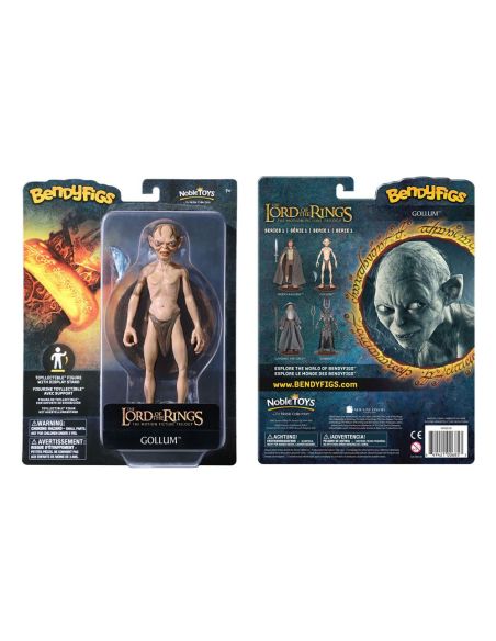Figura Maleable Bendyfigs Gollum 19 cm - El Señor de los Anillos