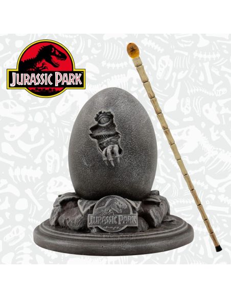 Set Réplicas Huevo y Bastón John Hammond 30th Anniversary - Jurassic Park