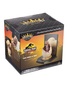 Estatua Toyllectible Treasure Raptor Egg Life Finds A Way 12 cm - Jurassic Park 2