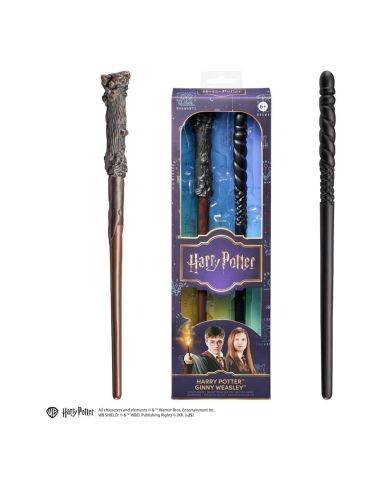 Varitas de Harry Potter y Ginny Weasley PVC 30 cm - Harry Potter